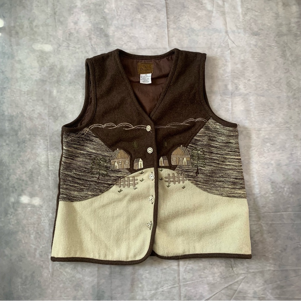 Vintage Penningtons wool vest